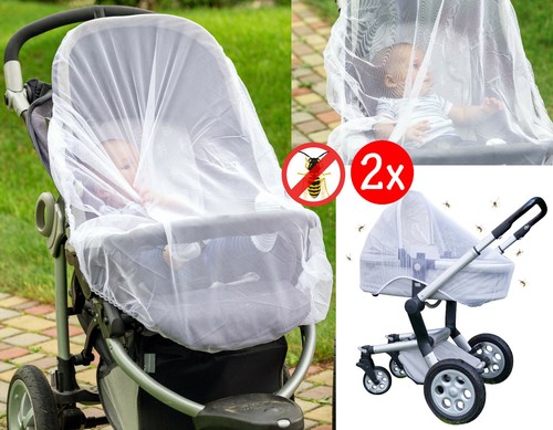 Kinderwagen insektenschutz - 2x,