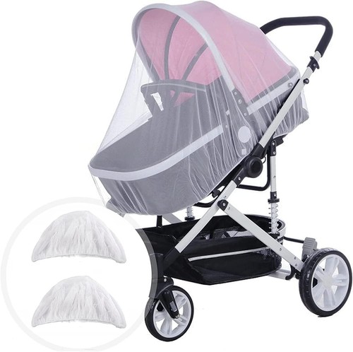 Moskitonetz kinderwagen weiß - moskitonetz,